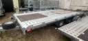Used Brian James Twin Axle T-Transporter 4.5m x 2m Trailer 3000kg