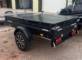 Black Brenderup 1205s with Black Soft Cover, Support Bar, Jockey Wheel & Clamp