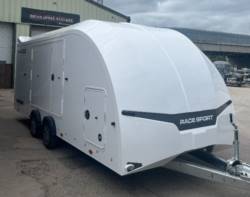 Brian James New Race Sport Trailer - Enclosed Car Transporter 5.5m 3500kg