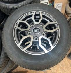 Brian James Alloy Wheel 12" for A-Transporter 155/70R12 