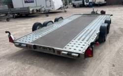 Used Brian James A-Transporter 4.5 x 2m Car Transporter Trailer 3000kg No Winch 