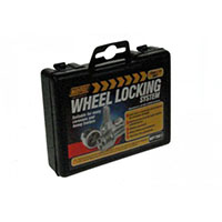Trailer wheel locking system