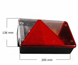 Aspock Multipoint 4 IV Right Hand Side Trailer Light