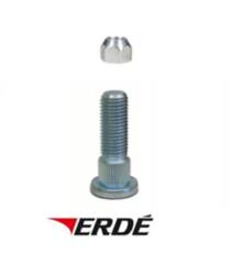 Wheel nut & stud M10 x 1.25 for Erde Trailers