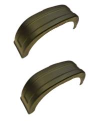 Brian James C2, C4, A2, A4 & Car Hauler Pair of Plastic Mudguards