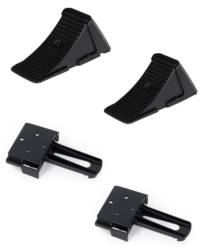 Brenderup Wheel Chocks and Holders for trailer wheels
