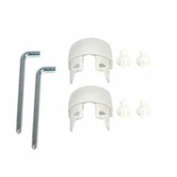 Thule Mounting rail end cap & bolts for elite & sport bike racks - 600549 - Set of 2