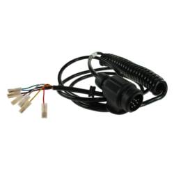 8 Pin (13 Pin Type Plug) Plug to Spade Connecting Lead - 4m flexible lead